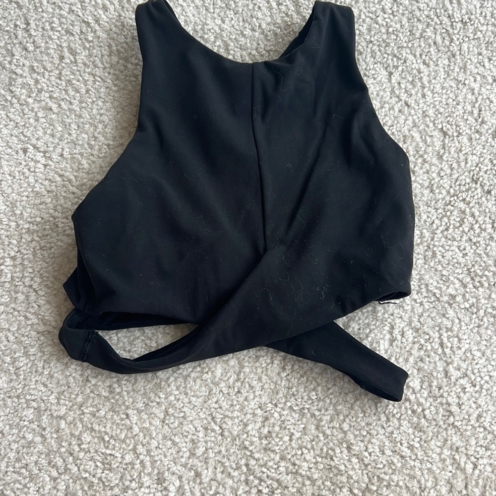 athleta cross crop tank